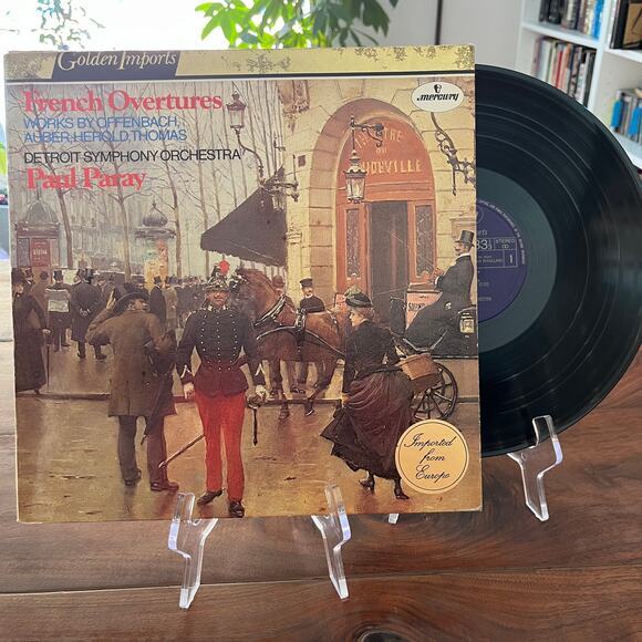 French Overtures Paul Paray Vinyl LP Mercury SRI 75077 Import Netherlands - Picture 1 of 7